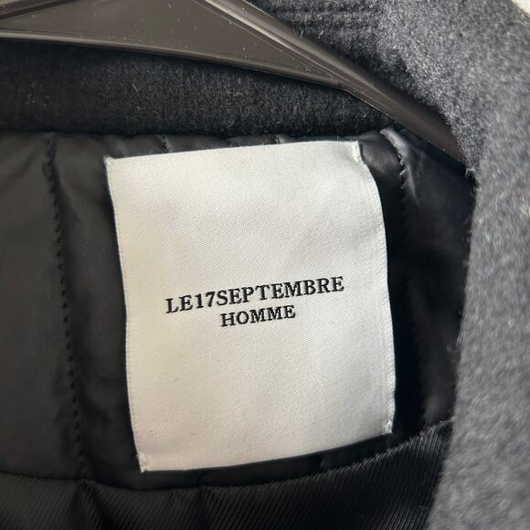 LE17SEPTEMBRE Homme Oversized Wool Jacket Size XL - Picture 3 of 7